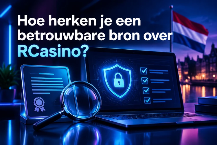 Hoe herken je een betrouwbare bron over RCasino?