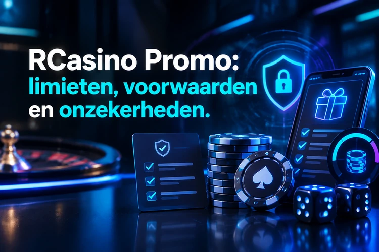 RCasino Promo: limieten, voorwaarden en onzekerheden
