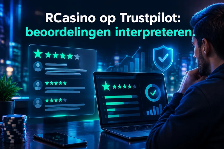 RCasino op Trustpilot: beoordelingen interpreteren