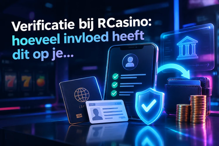 Verificatie bij RCasino: hoeveel invloed heeft dit op je uitbetaling?